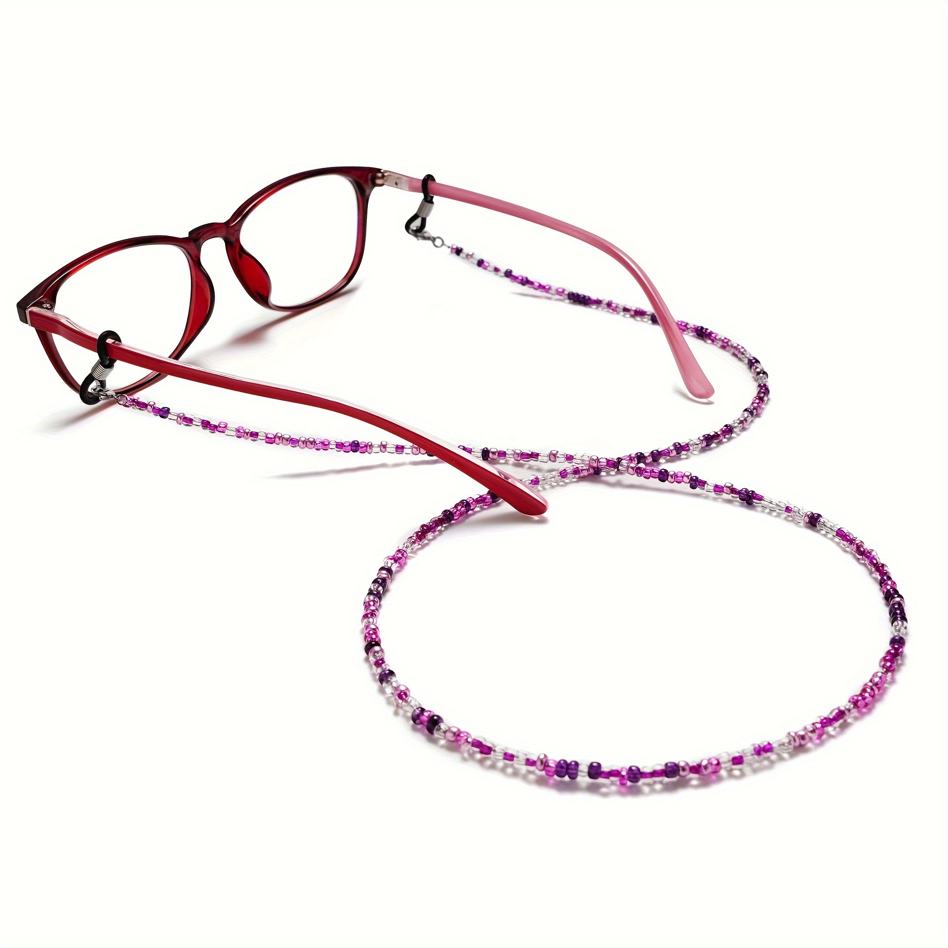 Boho Beaded Glasses Lanyard St - огляд і ціна Mask Lanyard Adjustable