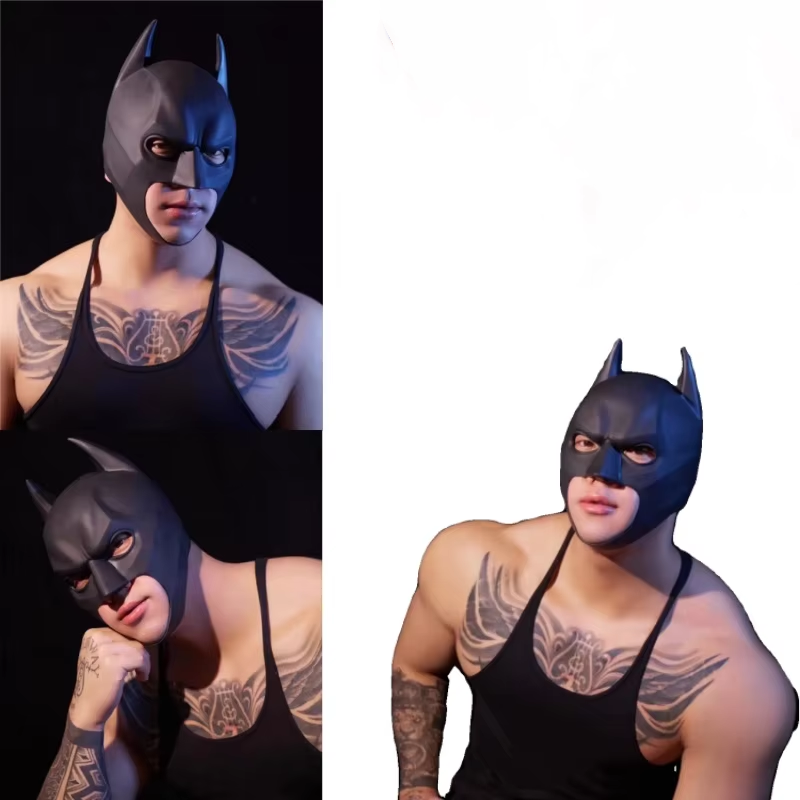 Halloween Black Bat Mask Super - огляд і ціна Respirator Half Face