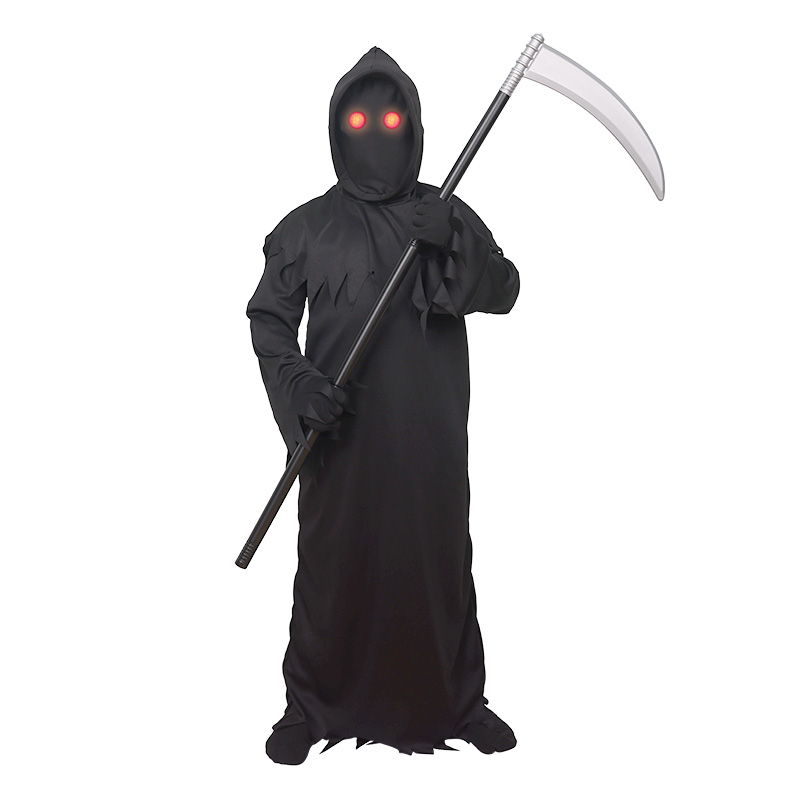Halloween Grim Reaper Horror C - огляд і ціна Black Face Mask Pack
