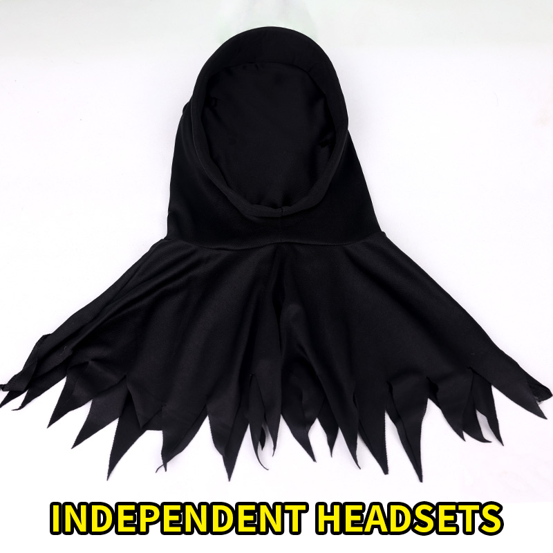 Halloween Grim Reaper Horror C - огляд і ціна Black Face Mask Pack