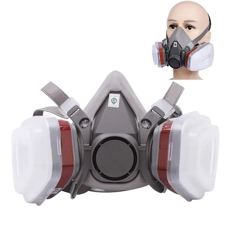 7in1 Gas Proof Half Face Mask  - огляд і ціна Respirator Half Face