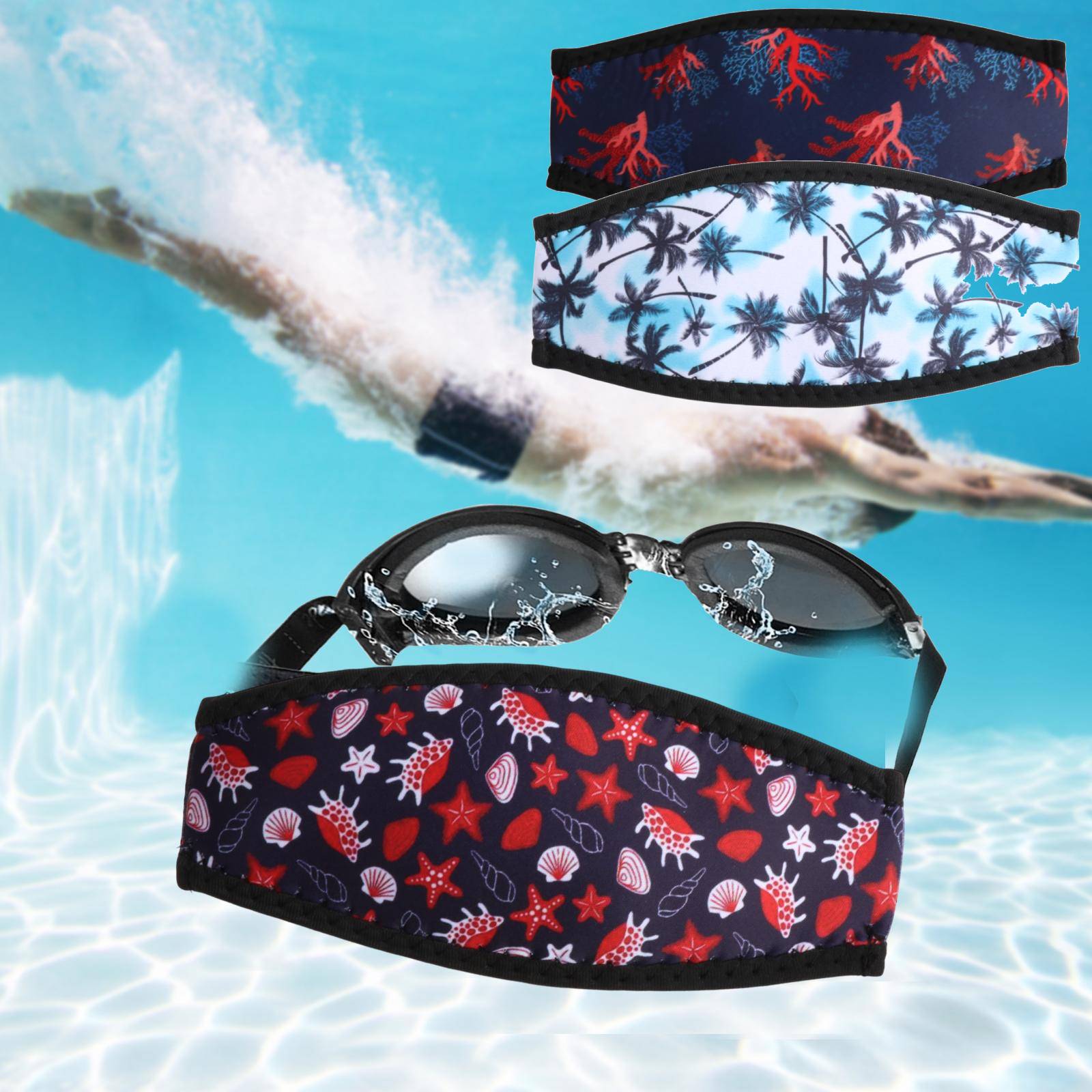 Diving Strap Cover Mask Straps - огляд і ціна Mask Lanyard Adjustable