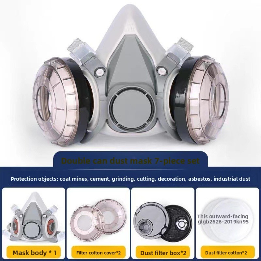 6200 Half Face Respirator Reus - огляд і ціна Respirator Half Face