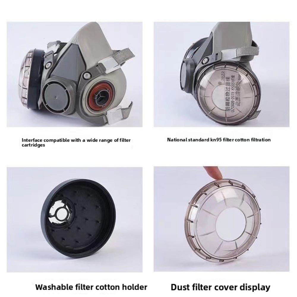6200 Half Face Respirator Reus - огляд і ціна Respirator Half Face