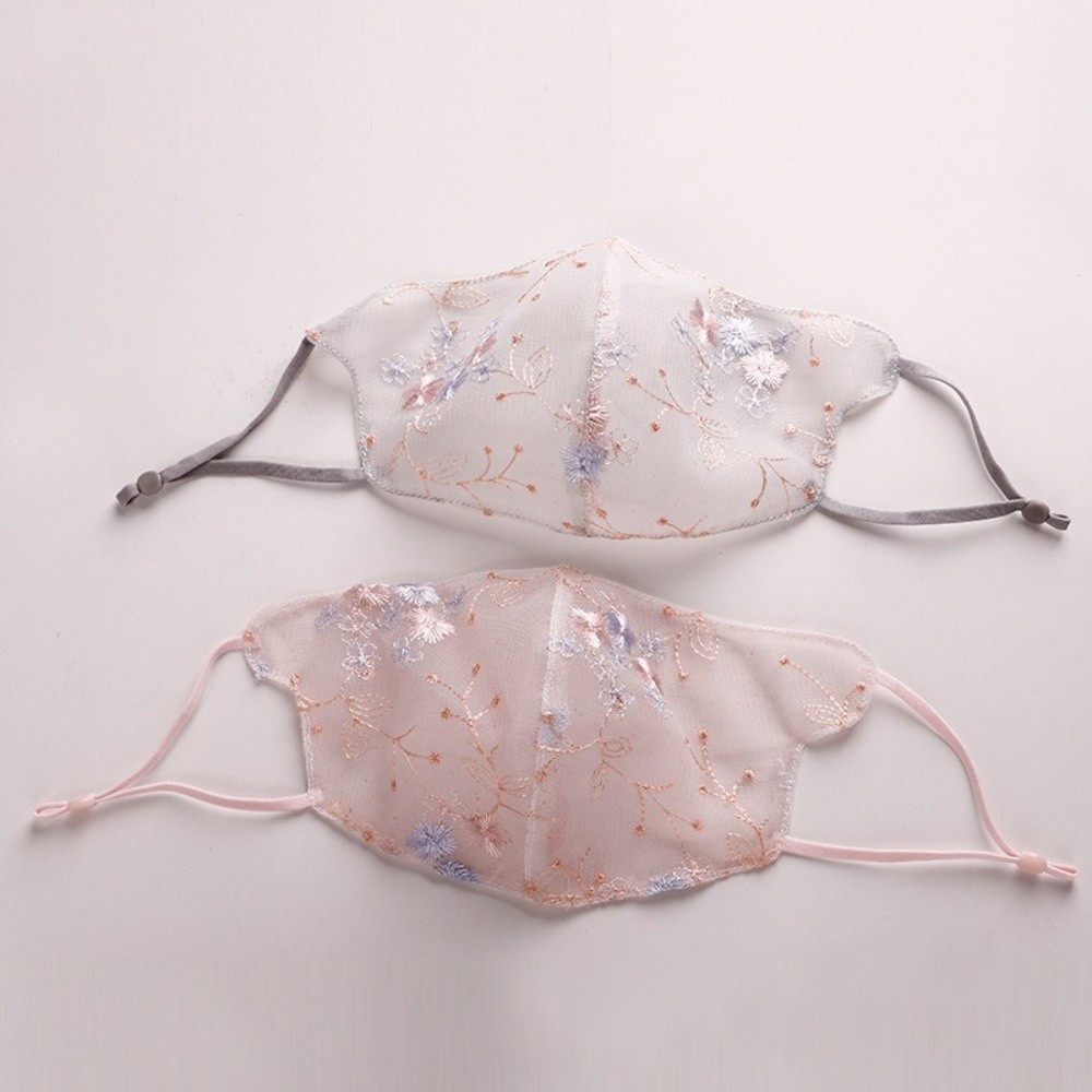 Classical Embroider Flower Vei - огляд і ціна Cloth Face Mask Washable