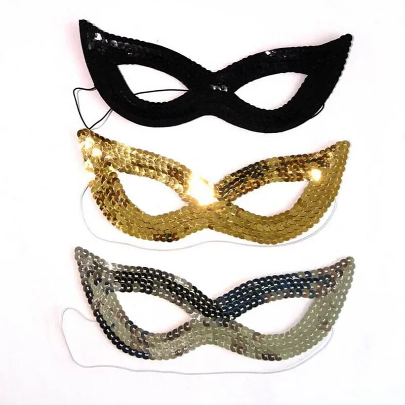 Women Girl Sequins Sexy Fox Ca - огляд і ціна Respirator Half Face