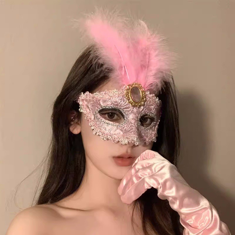 Women Masquerade Mask Venetian - огляд і ціна Respirator Half Face
