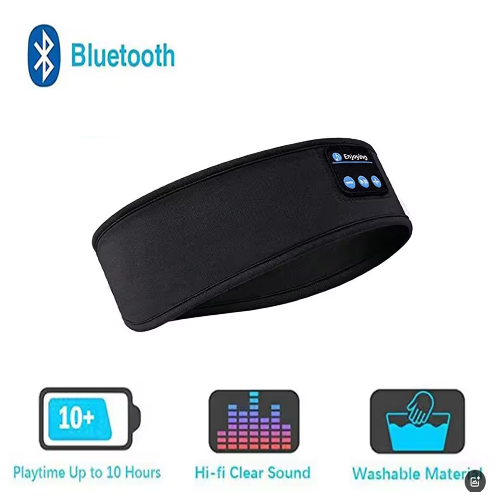Wireless Bluetooth Sleeping He - огляд і ціна Mask Lanyard Adjustable