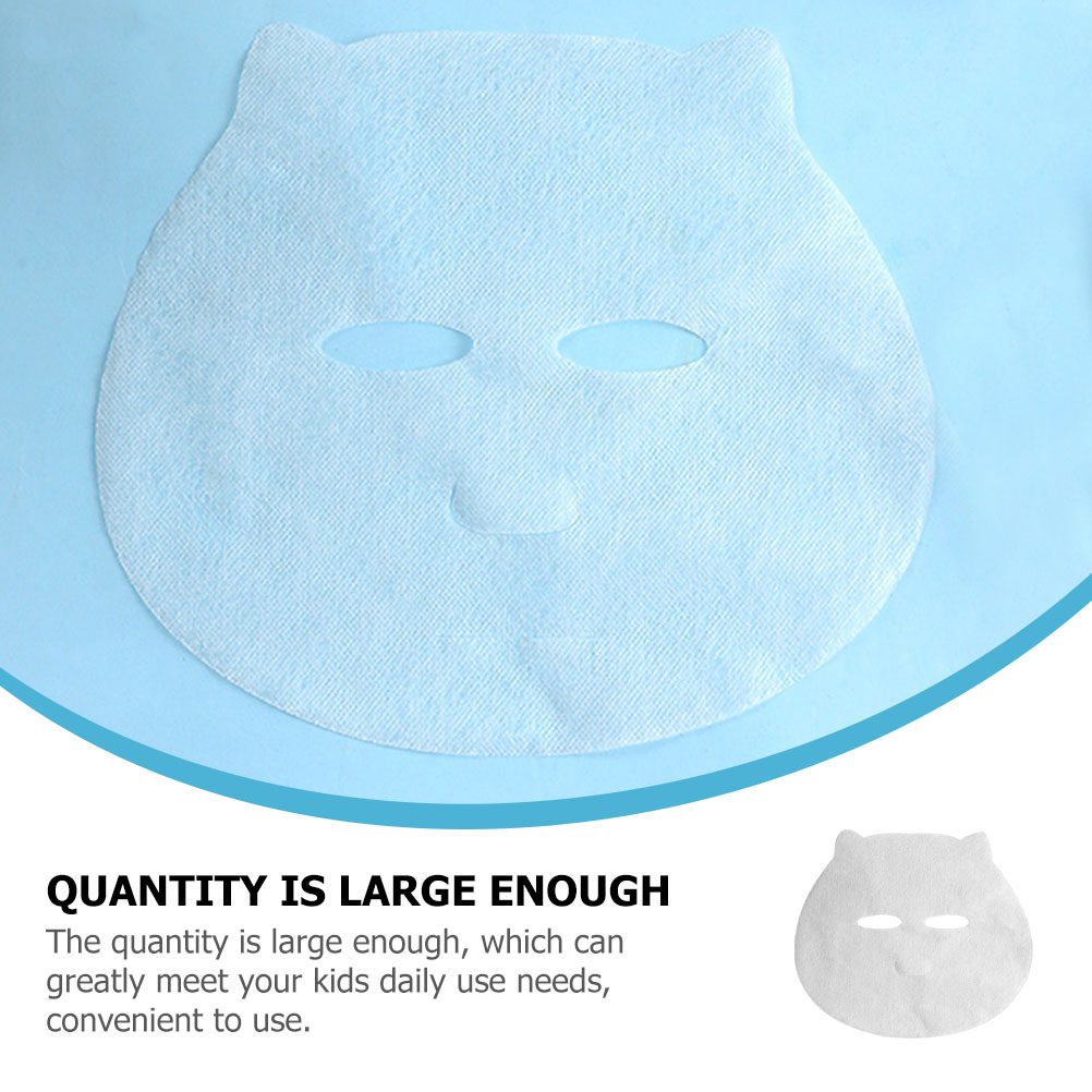 100Pcs Kids Face Mask Sheets H - огляд і ціна Kids Face Mask