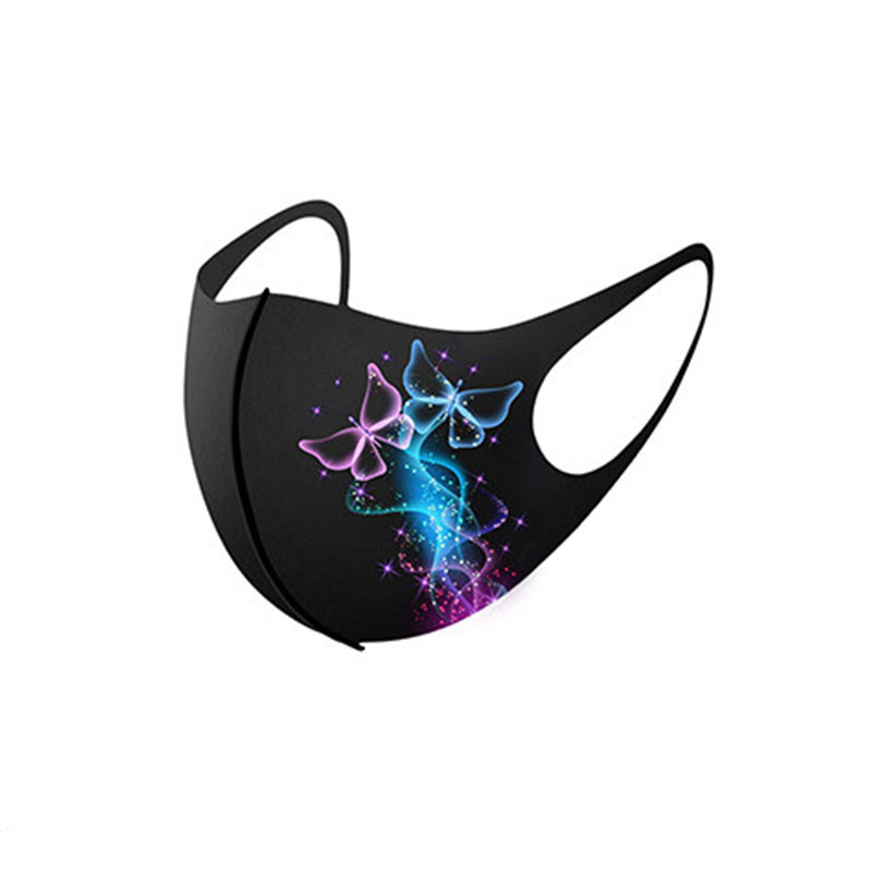 On the New Ice Silk Screen Pri - огляд і ціна Cloth Face Mask Washable